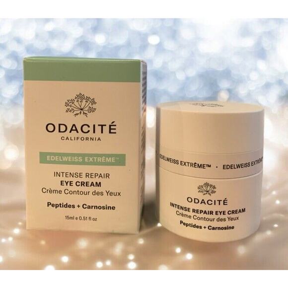 ODACITE Intense Repair Eye Cream ~ Edelweiss Extreme ~ 15 mL / .51 Fl Oz NIB - Picture 1 of 3